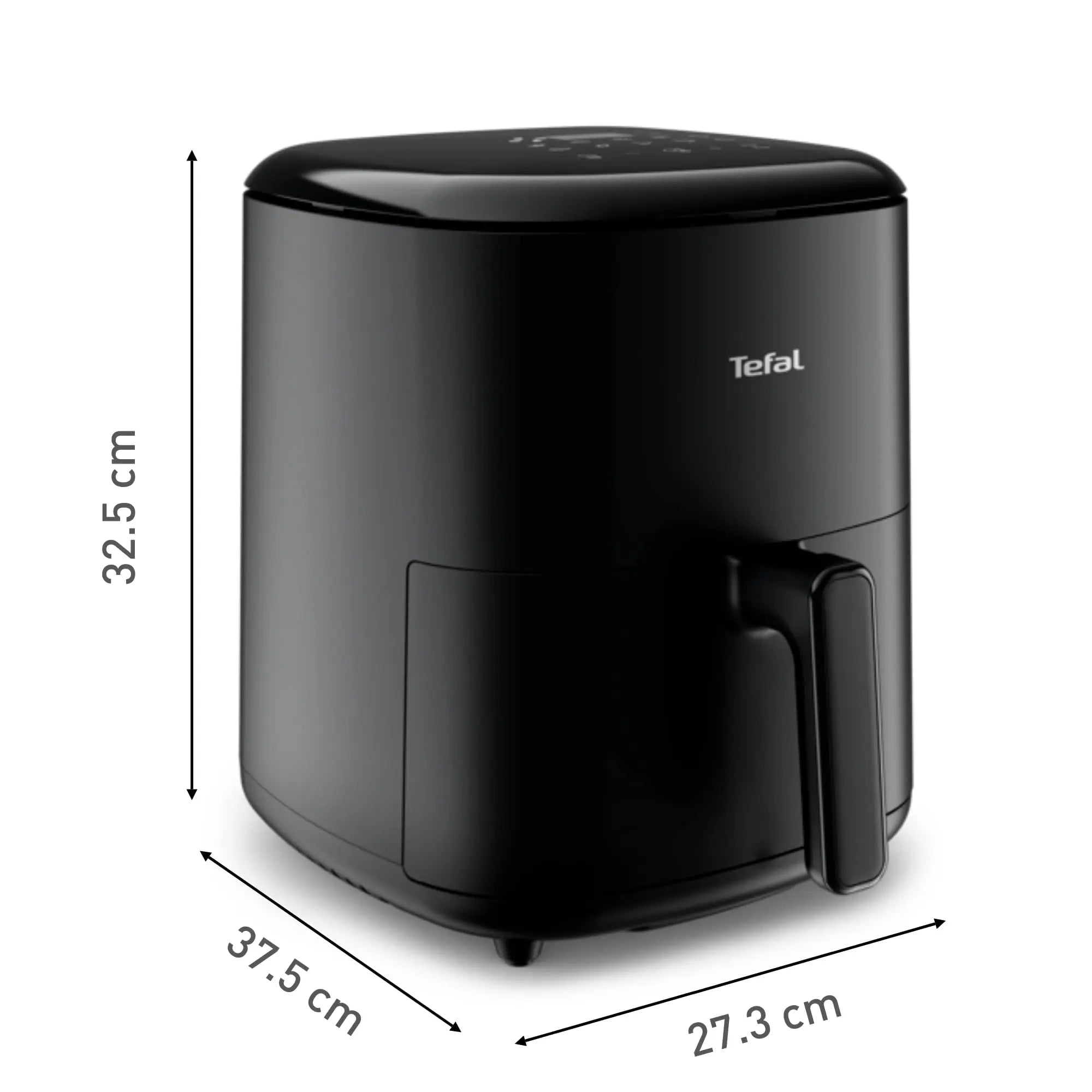Tefal Easy Fry Max Digital Air Fryer, 5L, 10in1, Uses No Oil, Air Fry, Extra Crisp, Roast, Bake, Reheat, Dehydrate, 6 Portions, Non-Stick, Dishwasher Safe Baskets, Black EY245840 reviewed and rated by Make Life Easier Technologies