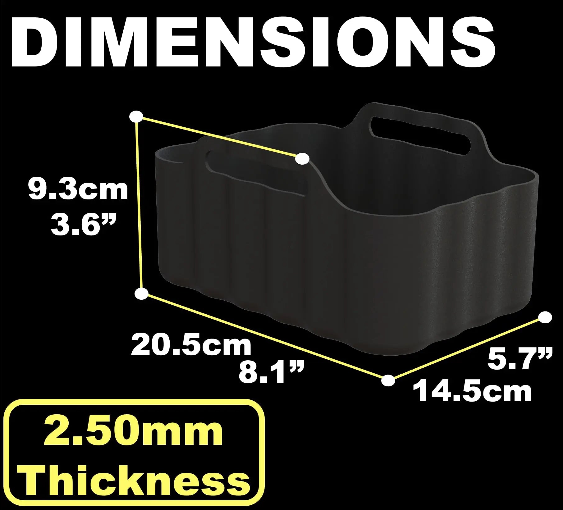 Ninja AF300UK Premium Silicone Liners | 2.5mm Thickness & Convex Base | Reusable Silicone Liners for Ninja Foodi Dual Zone AF300UK 7.6L | AF300UK Silicone Liners | Ninja Air Fryer Accessories 2PCS reviewed and rated by Make Life Easier Technologies