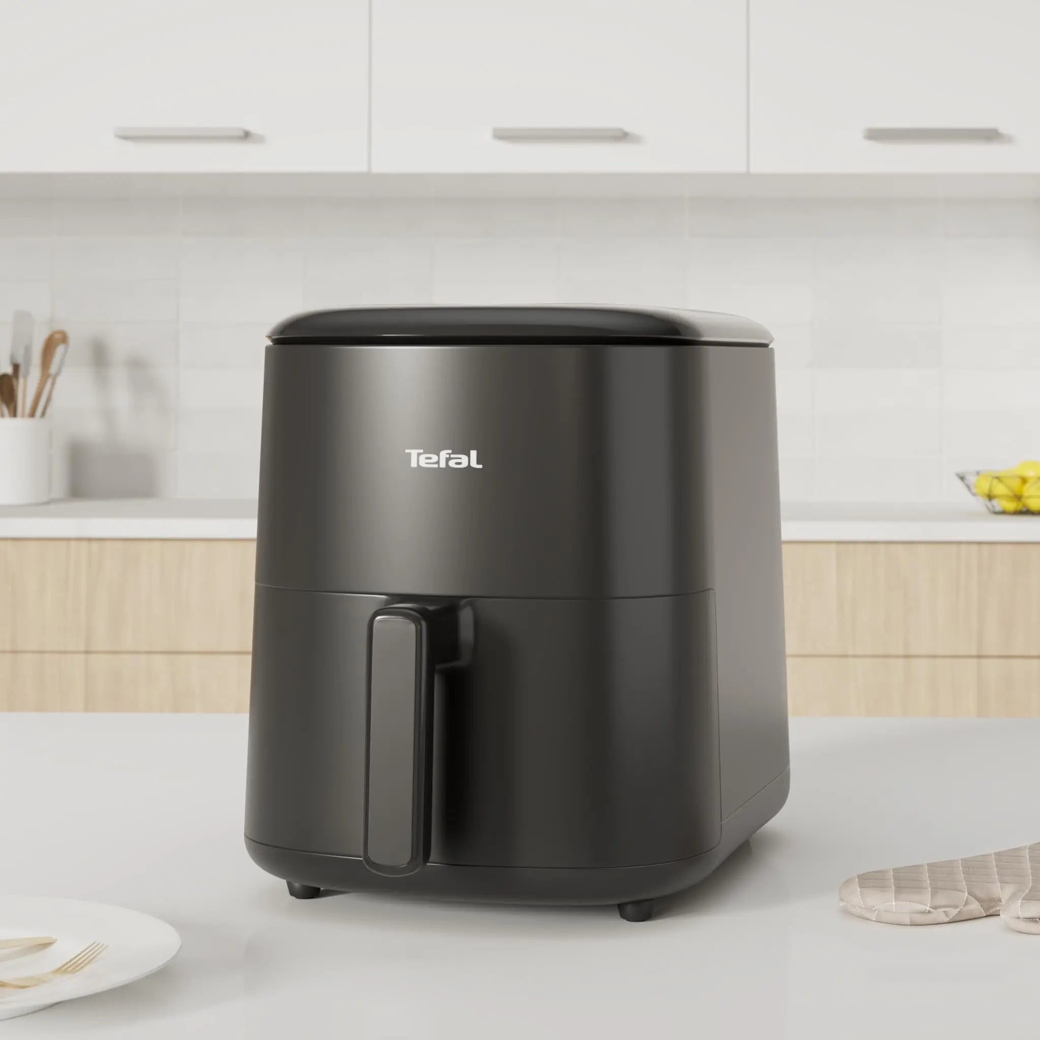 Tefal Easy Fry Max Digital Air Fryer, 5L, 10in1, Uses No Oil, Air Fry, Extra Crisp, Roast, Bake, Reheat, Dehydrate, 6 Portions, Non-Stick, Dishwasher Safe Baskets, Black EY245840 reviewed and rated by Make Life Easier Technologies
