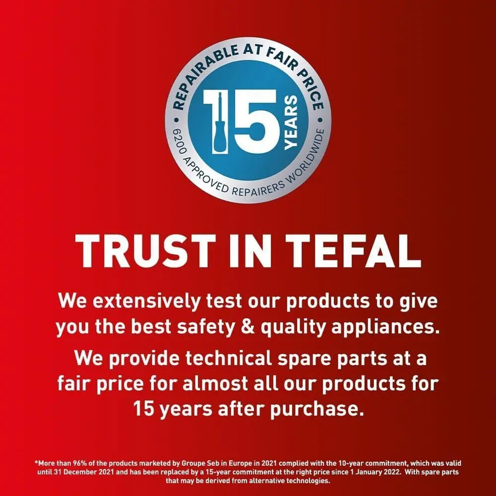 Tefal Easy Fry Dual Zone Digital Air Fryer, 2 Drawers, 8.3L, 8in1, Air Fry, Extra Crisp, Roast, Bake, Reheat, Dehydrate, 6 Portions, Non-Stick, Dishwasher Safe Baskets, Black & Metal EY901840 reviewed and rated by Make Life Easier Technologies