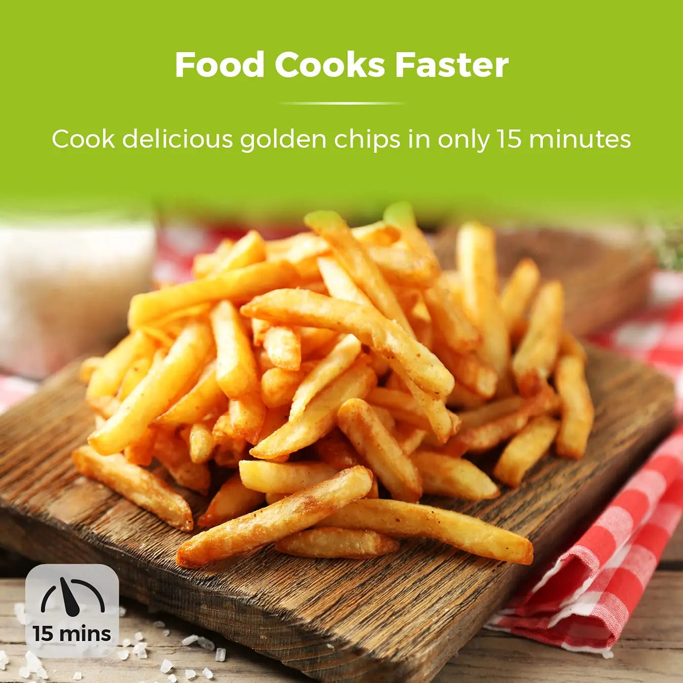 Tower T17021 Family Size Air Fryer with Rapid Air Circulation, 60-Minute Timer, 4.3L, 1500W, Black reviewed and rated by Make Life Easier Technologies