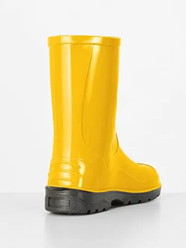 Ladeheid Children's Girl's Boy's Rubber Wellington Boots LA-939 (Yellow, 7.5 UK Child) reviewed and rated by Make Life Easier Technologies