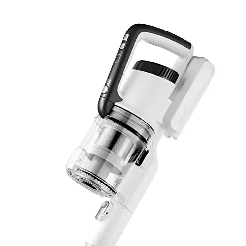 Amazon Basics 2 in 1 Cordless Vacuum Cleaner with DC Motor 150W 0.7L White and Black reviewed and rated by Make Life Easier Technologies