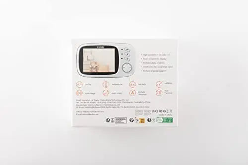 BOIFUN Video Baby Monitor Camera, Night Vision, No WiFi, ECO VOX Mode, 3.2'' Screen, Two-way Audio, Rechargeable Battery, Feeding Reminder, Temperature Monitoring, Smart 8 Lullabies, Elder, Pet, Gift reviewed and rated by Make Life Easier Technologies