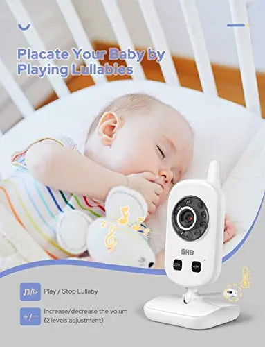 Baby Monitor, GHB Video Baby Monitor with Camera Eco Mode 900ft Range 950mAh Battery 2.4" reviewed and rated by Make Life Easier Technologies