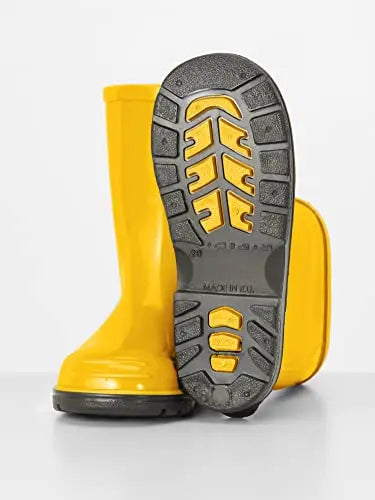 Ladeheid Children's Girl's Boy's Rubber Wellington Boots LA-939 (Yellow, 7.5 UK Child) reviewed and rated by Make Life Easier Technologies