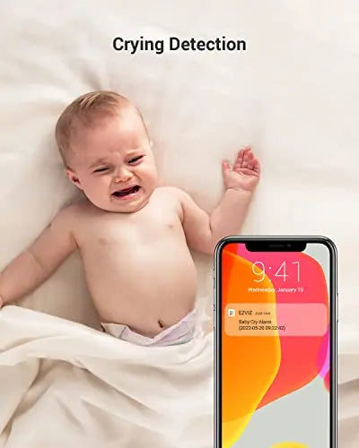 EZVIZ Baby Monitor Camera with App, Battery Operated Wirefree Camera Indoor, Crying Detection, Baby Activity Detection, Out-of-Crib Alert, 1080P, IR Night Vision, Two Way Talk, SD Card/Cloud (BM1) reviewed and rated by Make Life Easier Technologies