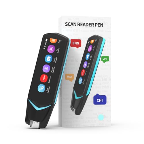NEWYES Scan Reader Pen 4 Pro with 3.99inch Touchscreen,Text to Speech Reading Pen, Smart recording Learning Pen for Students reviewed and rated by Make Life Easier Technologies