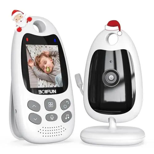 BOIFUN Video Baby Monitor with Camera, No WiFi, ECO VOX Mode, Night Vision, Battery, Two-way Audio, 8 Lullabies, Feeding Reminder, Smart Temperature, 2-inch Screen Baby/Elder/Pet, Wireless, Portable reviewed and rated by Make Life Easier Technologies