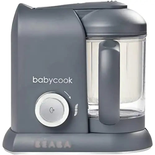 BEABA - Babycook Solo - Baby Food Maker - 4 in 1 : Baby Food Processor, Blender and Cooker - Soft Steamer Cooking - Quick - Food diversification for your Baby - Dark Grey reviewed and rated by Make Life Easier Technologies