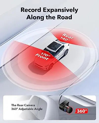 REDTIGER Dash Cam Front Rear, 4K/2.5K Full HD Dash Camera for Cars, Free 32GB SD Card, Built-in Wi-Fi GPS, 3.18” IPS Screen, Night Vision, 170°Wide Angle, WDR, 24H Parking Mode reviewed and rated by Make Life Easier Technologies