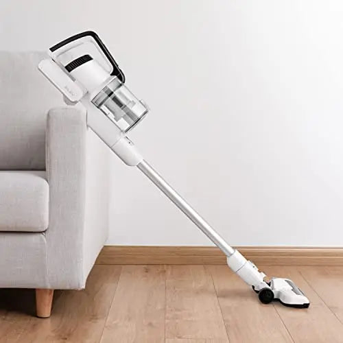 Amazon Basics 2 in 1 Cordless Vacuum Cleaner with DC Motor 150W 0.7L White and Black reviewed and rated by Make Life Easier Technologies