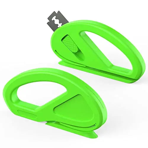Wrapping Paper Cutter, Sliding Wrapping Paper Cutter, Gift Wrap Cutter Tool With 10 replacement blades (2 Pack) reviewed and rated by Make Life Easier Technologies