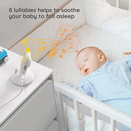 BOIFUN Video Baby Monitor Camera, Night Vision, No WiFi, ECO VOX Mode, 3.2'' Screen, Two-way Audio, Rechargeable Battery, Feeding Reminder, Temperature Monitoring, Smart 8 Lullabies, Elder, Pet, Gift reviewed and rated by Make Life Easier Technologies