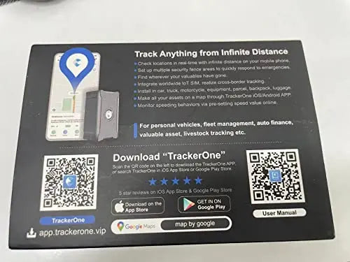 GPS Tracker for Vehicles, Car, Kids, Dogs, Motorcycle,10S Instant Updates, 6000mAh Rechargeable Battery,Geo-fence,Remote Anti Theft,Monthly Fee Required Full Global Coverage… reviewed and rated by Make Life Easier Technologies