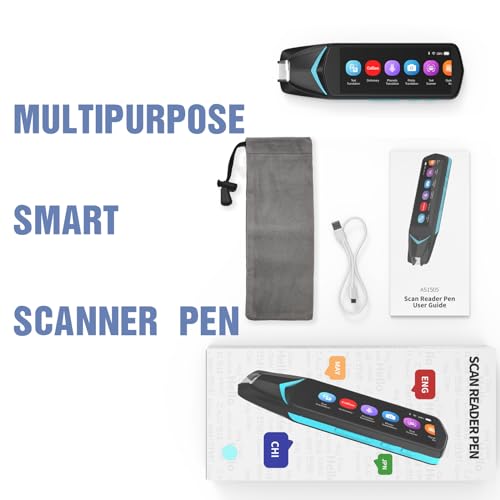 NEWYES Scan Reader Pen 4 Pro with 3.99inch Touchscreen,Text to Speech Reading Pen, Smart recording Learning Pen for Students reviewed and rated by Make Life Easier Technologies
