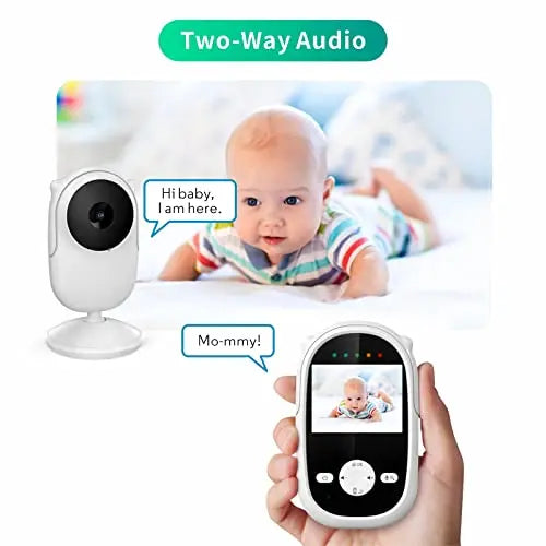 Babystar Baby Monitor with Camera and Night Vision,Wireless Video Baby Monitor with Rechargeable Battery,Two-Way Talk,2.4inch HD Screen,Feeding Reminder,4 Lullabies reviewed and rated by Make Life Easier Technologies