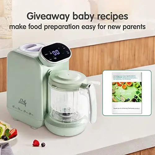 Baby Food Maker, 5 in 1 Baby Food Processor, Smart Control Multifunctional Steamer Grinder with Steam Pot, Auto Cooking & Grinding, Baby Food Warmer Mills Machine reviewed and rated by Make Life Easier Technologies
