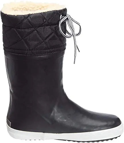 Aigle Unisex Kids' Giboulee Snow Boots, Black (Black/White), 3.5 UK Child reviewed and rated by Make Life Easier Technologies