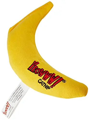 Yeowww Banana Singles Cat Toy reviewed and rated by Make Life Easier Technologies
