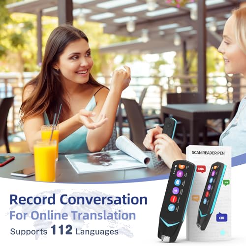 NEWYES Scan Reader Pen 4 Pro with 3.99inch Touchscreen,Text to Speech Reading Pen, Smart recording Learning Pen for Students reviewed and rated by Make Life Easier Technologies