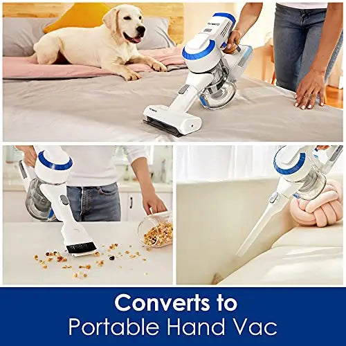 Tineco A10 Hero Cordless Vacuum Cleaner, 2-in-1 Handheld Stick Vacuum, Lightweight 350W Rating Power with Rechargeable Li-Ion Battery for Hard Floor Carpet Pet Hair-17000 Pa reviewed and rated by Make Life Easier Technologies