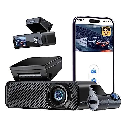 Pelsee P1 Duo Dash Cam Front and Rear, 4K Single Front Dash Camera, 2K/1080P Dual Car Camera with Parking Mode, Built-in Wi-Fi,1.5” IPS Display Mini Dashcam,Night Vision,Voice Control, 24H, G-Sensor reviewed and rated by Make Life Easier Technologies