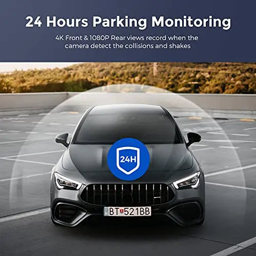 AZDOME 4K Dash Cam Front and Rear with 5G WiFi GPS Dual Dashcam Voice Control Car Camera with Parking Monitor, Night Vision, WDR, G-Sensor, Loop Recording, 64GB SD Card Included(M300S) reviewed and rated by Make Life Easier Technologies