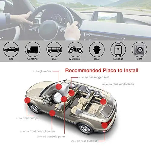 Winnes GPS Tracker TK905 Strong Device Waterproof GPS Locator3 Months Standby Rechargable Tracker For Vehicle Car Truck Real Time Positioning Anti Theft Tracking reviewed and rated by Make Life Easier Technologies