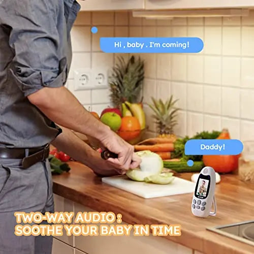 BOIFUN Video Baby Monitor with Camera, No WiFi, ECO VOX Mode, Night Vision, Battery, Two-way Audio, 8 Lullabies, Feeding Reminder, Smart Temperature, 2-inch Screen Baby/Elder/Pet, Wireless, Portable reviewed and rated by Make Life Easier Technologies