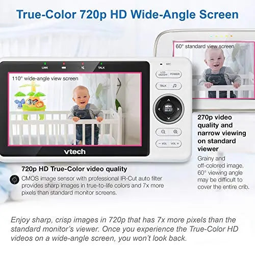 VTech VM901, The Perfect Baby Monitor reviewed and rated by Make Life Easier Technologies