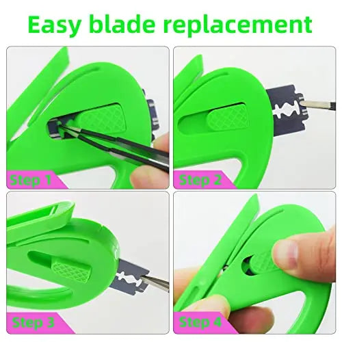 Wrapping Paper Cutter, Sliding Wrapping Paper Cutter, Gift Wrap Cutter Tool With 10 replacement blades (2 Pack) reviewed and rated by Make Life Easier Technologies