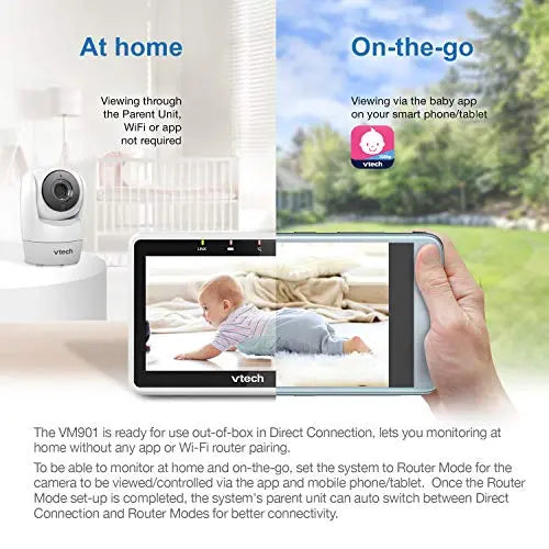 VTech VM901, The Perfect Baby Monitor reviewed and rated by Make Life Easier Technologies