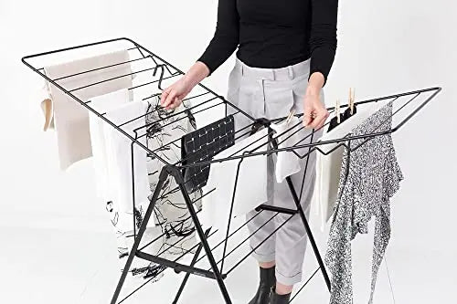 Brabantia 403408 Drying Rack, Matt Black, 20 Meters reviewed and rated by Make Life Easier Technologies