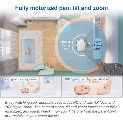 VTech VM901, The Perfect Baby Monitor reviewed and rated by Make Life Easier Technologies