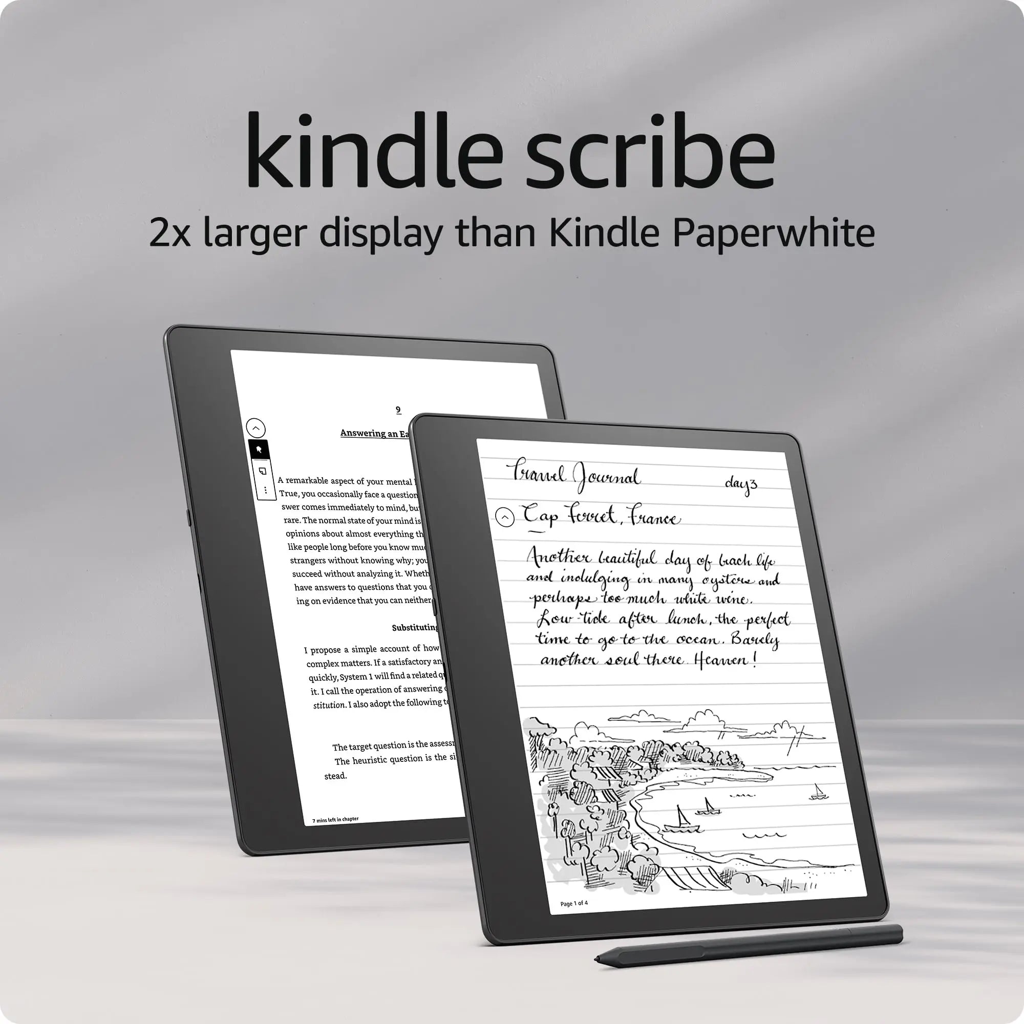 Kindle Scribe (32 GB), the first Kindle and digital notebook, all in one, with a 10.2" 300 ppi Paperwhite display, includes Premium Pen reviewed and rated by Make Life Easier Technologies