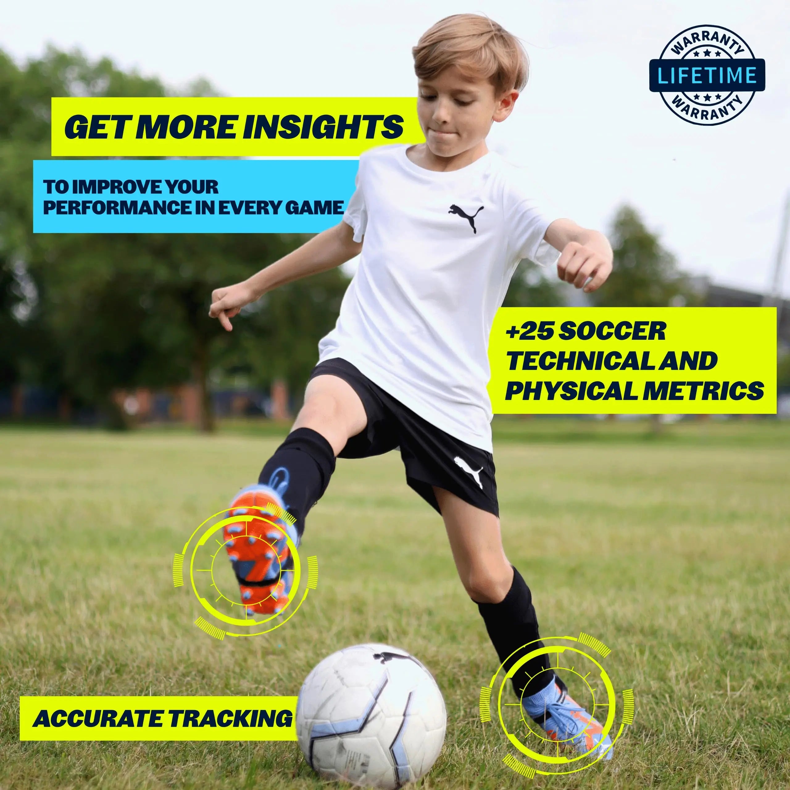 CITYPLAY Smart Football Tracker for Boots by Playermaker, Track 25+ Technical & Physical Metrics, 12 Month Access to CITYPLAY Football Training App Included, Advanced Than GPS reviewed and rated by Make Life Easier Technologies