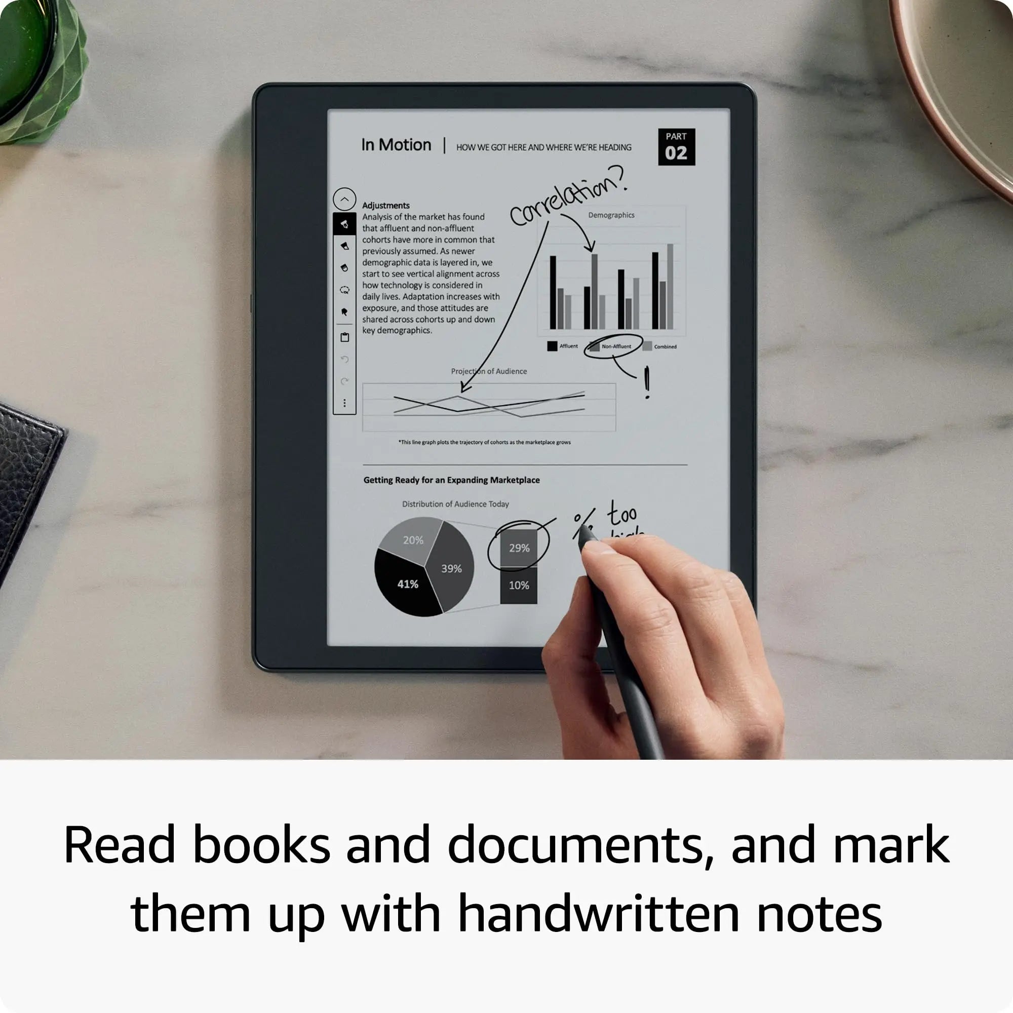 Kindle Scribe (32 GB), the first Kindle and digital notebook, all in one, with a 10.2" 300 ppi Paperwhite display, includes Premium Pen reviewed and rated by Make Life Easier Technologies
