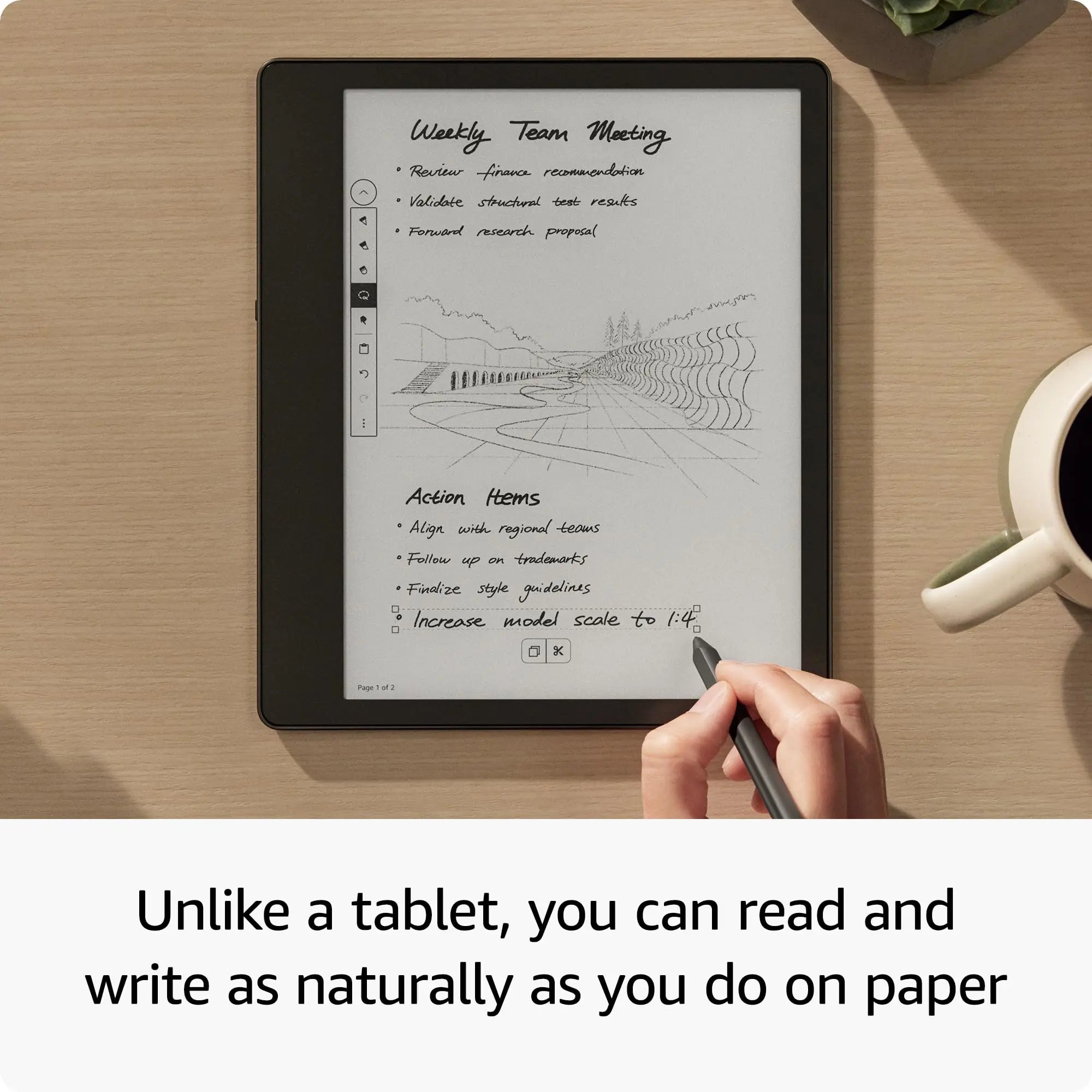 Kindle Scribe (32 GB), the first Kindle and digital notebook, all in one, with a 10.2" 300 ppi Paperwhite display, includes Premium Pen reviewed and rated by Make Life Easier Technologies