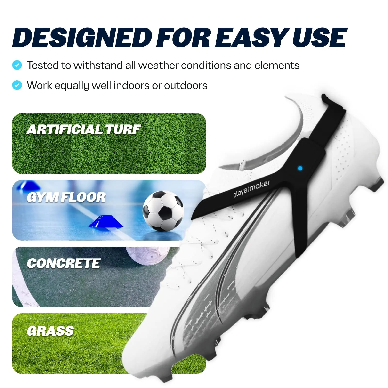 CITYPLAY Smart Football Tracker for Boots by Playermaker, Track 25+ Technical & Physical Metrics, 12 Month Access to CITYPLAY Football Training App Included, Advanced Than GPS reviewed and rated by Make Life Easier Technologies
