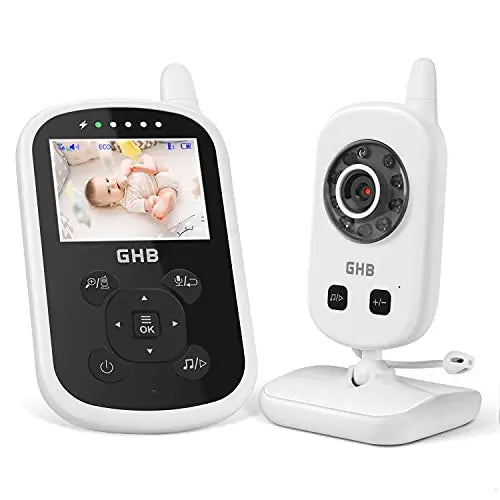 Baby Monitor, GHB Video Baby Monitor with Camera Eco Mode 900ft Range 950mAh Battery 2.4" reviewed and rated by  Make Life Easier Technologies