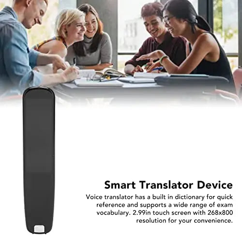 OCR Pen Scanner and Reader, 131 Language Digital Reader Pen Voice Language Translator Device with 2.99in Touch Screen, Wi Fi Real Time Book Reader Scanning Pen for Business Travel reviewed and rated by  Make Life Easier Technologies