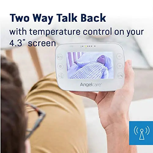 Angelcare AC327 3-in-1 Baby Movement Monitor with Video, White reviewed and rated by  Make Life Easier Technologies