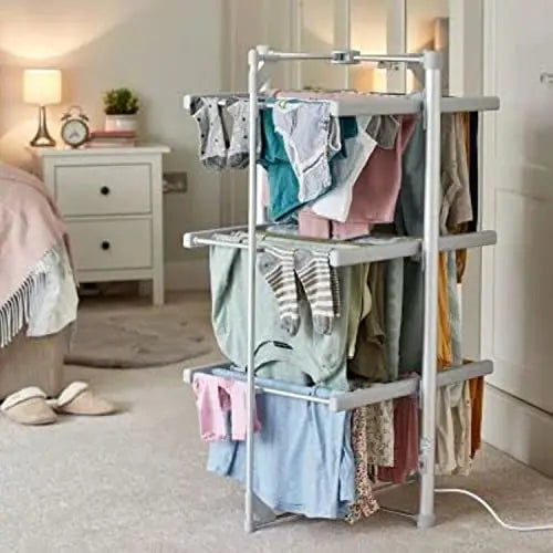 Dry:Soon Mini Standard 3-Tier Heated Clothes Airer reviewed and rated by  Make Life Easier Technologies