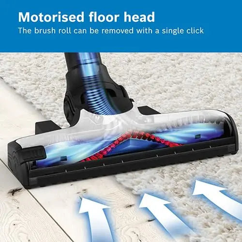 Bosch Unlimited 6 BCS612GB Ultra Lightweight 18V Powerful MultiUse Cordless Vacuum Cleaner, 2 Batteries 60 minutes runtime, range of handy accessories including Docking Station – White reviewed and rated by  Make Life Easier Technologies